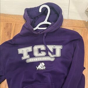 Russell Athletic Purple Hoodie with Logo